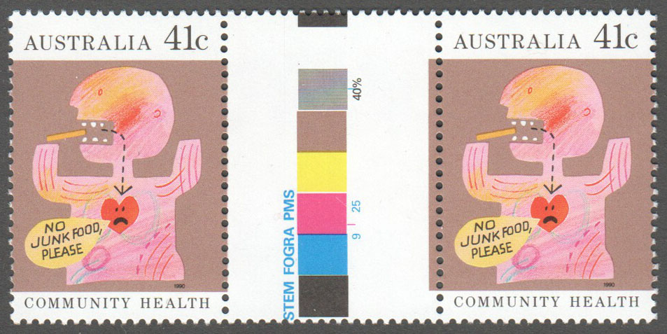 Australia Scott 1172 MNH Gutter Pair - Click Image to Close